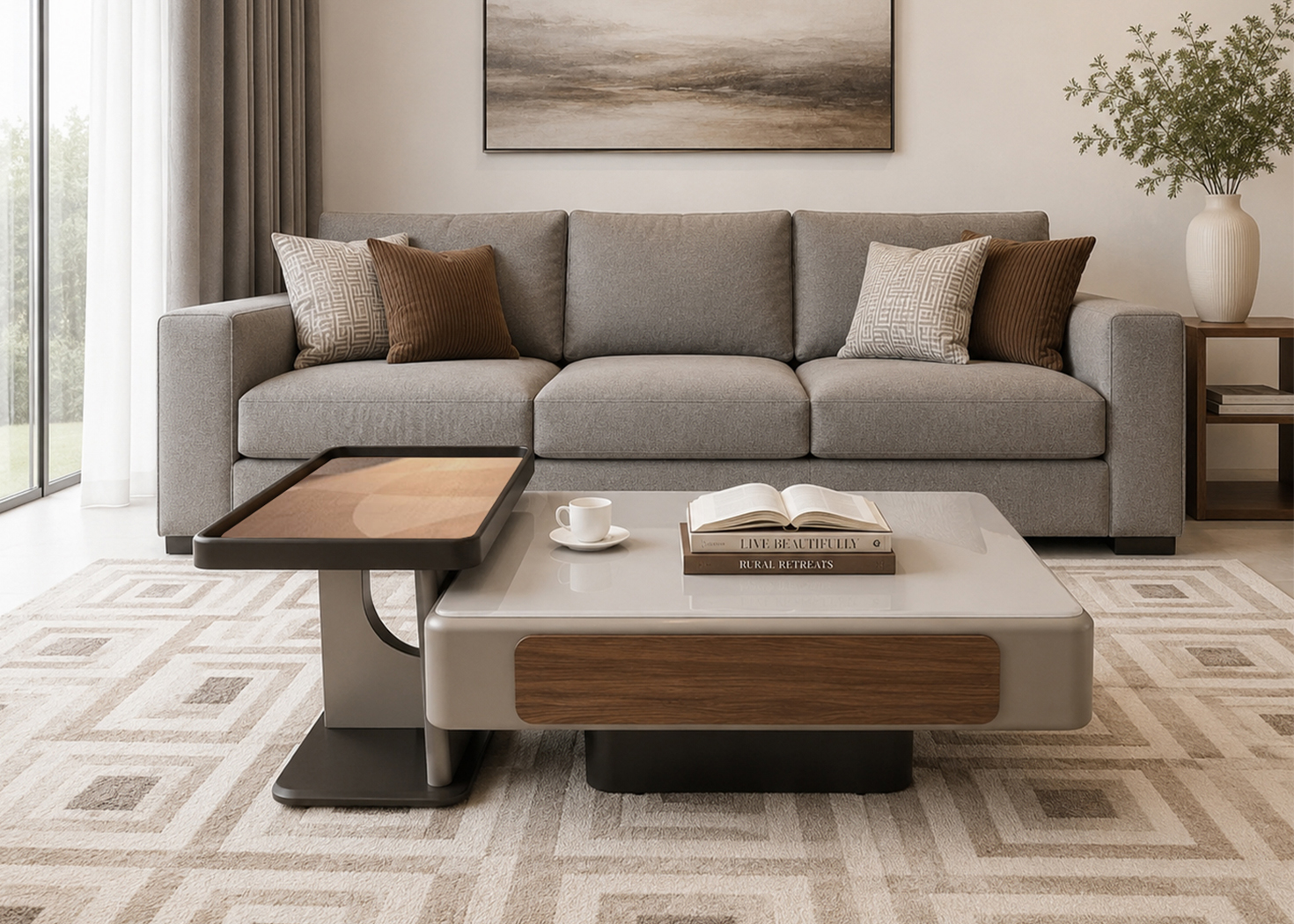 COFFEE TABLE+END TABLE (A251)