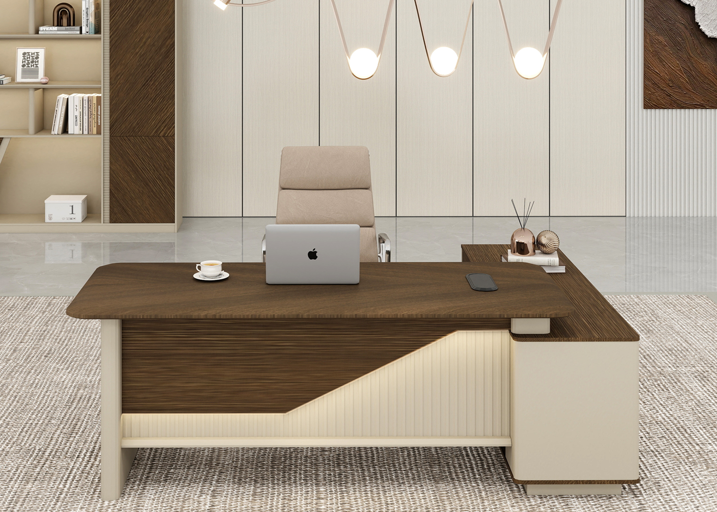 EXECUTIVE OFFICE DESK (02-B1817 16/18/20)