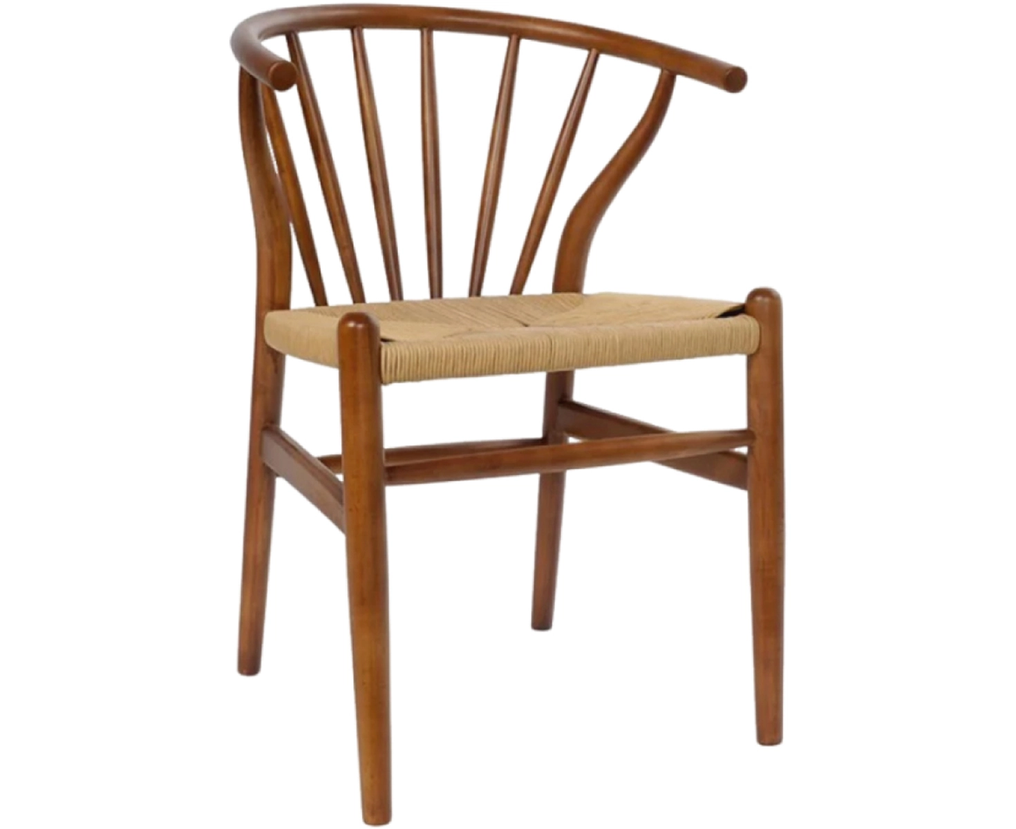 RATTAN WOODEN BISTRO CHAIR- BROWN (XMS CB2331)