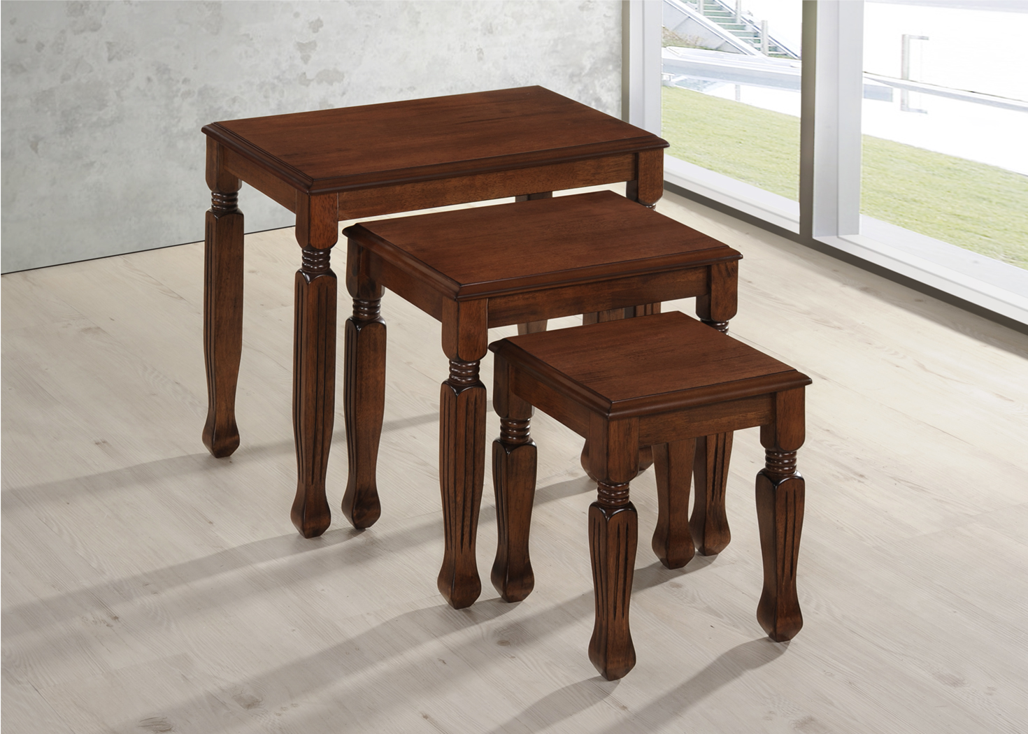 3 PC NEST OF STOOLS (DG 3363)