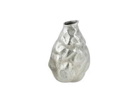 ALUMINIUM RAW NICKEL VASE (STH-650-S)