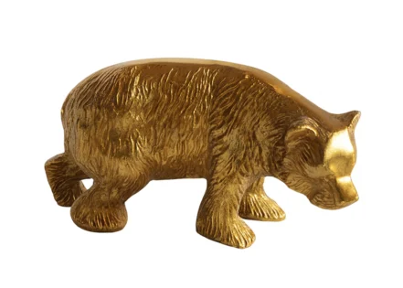 ALUMINIUM RAW OLD BRONZE BEAR (STH-355)