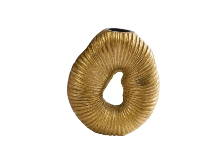 ALUMINIUM RAW OLD BRONZE VASE (STH-339-S)
