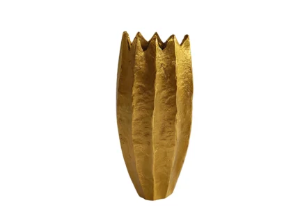 ALUMINIUM RAW ZEE VASE (STH-378-S)