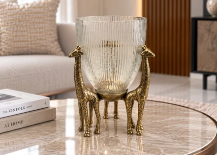 GIRAFFE HURRICANE HOLDER (OSR106)