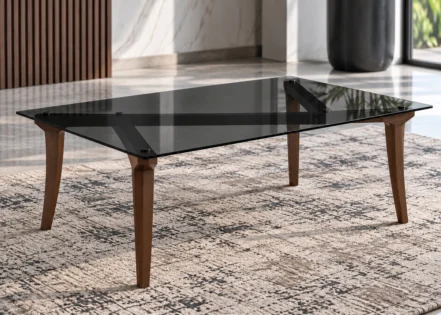 NODI GLASS COFFEE TABLE