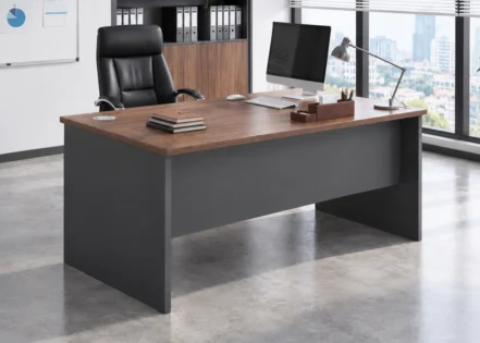 1.2M CLERICAL OFFICE TABLE - AMERICAN WALNUT (1260F3)