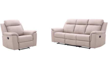 AUSTIN 7 SEATER RECLINER SOFA - BEIGE