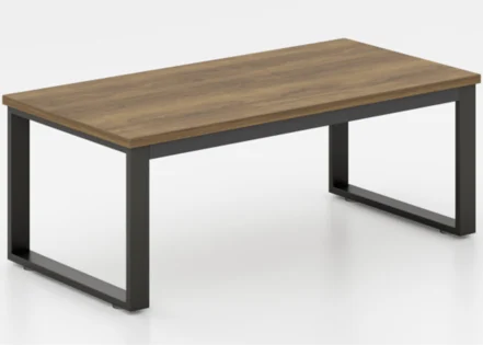 COFFEE TABLE - BROWN OAK/DARK GREY (DG-9131)