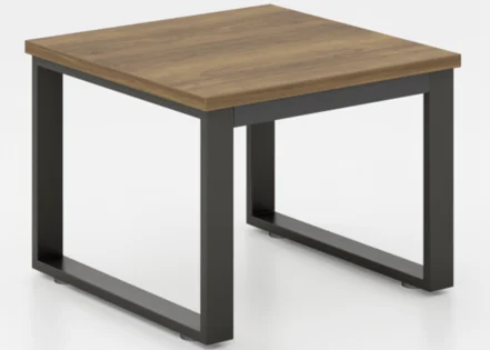 COFFEE TABLE - BROWN OAK/DARK GREY (DG-9132)