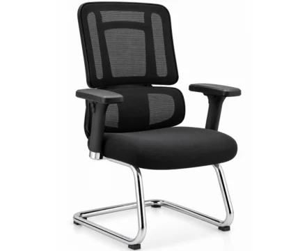 D-SUPER VISITOR CHAIR - BLACK