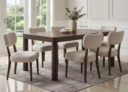 SAPA 6 SEATER DINING TABLE SET